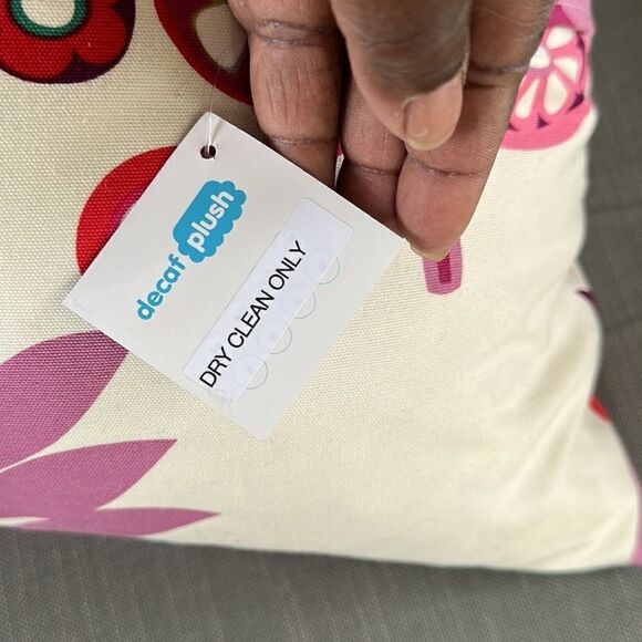 Decaf Plush Accent Pillow 17”x17” - Picture 6 of 6